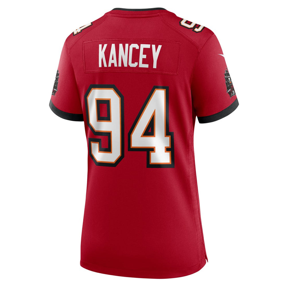 Nike Calijah Kancey Tampa Bay Buccaneers Women's Game Jersey Red