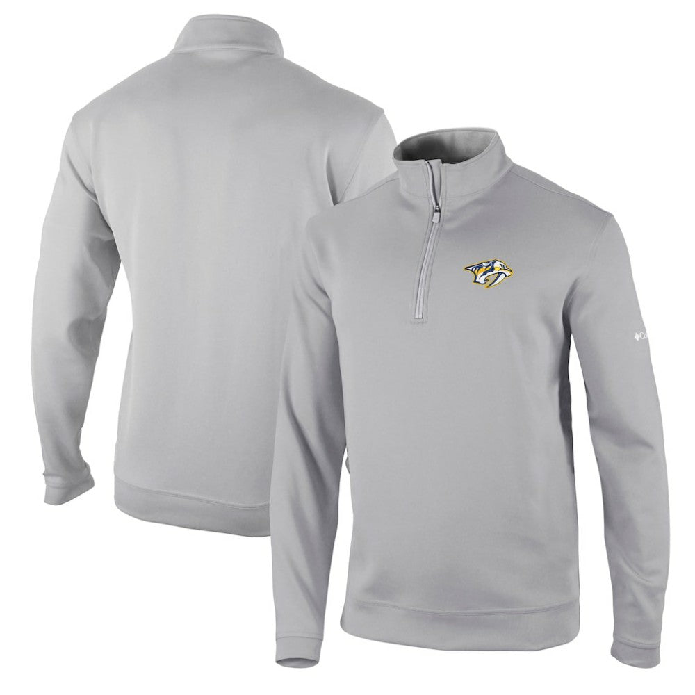 Nashville Predators Columbia Wickham Hills Omni-Wick Quarter-Zip Jacket - Gray - NHL 201165226