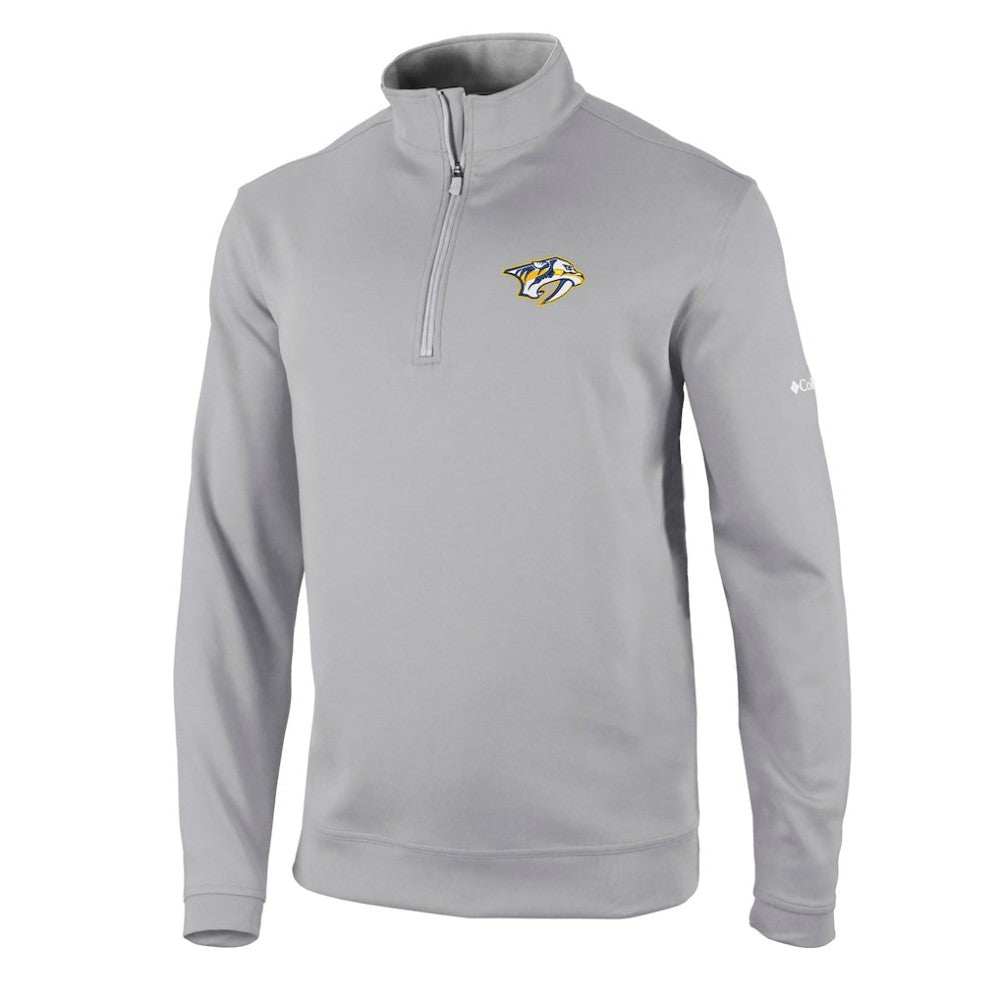 Nashville Predators Columbia Wickham Hills Omni-Wick Quarter-Zip Jacket - Gray - NHL 201165226