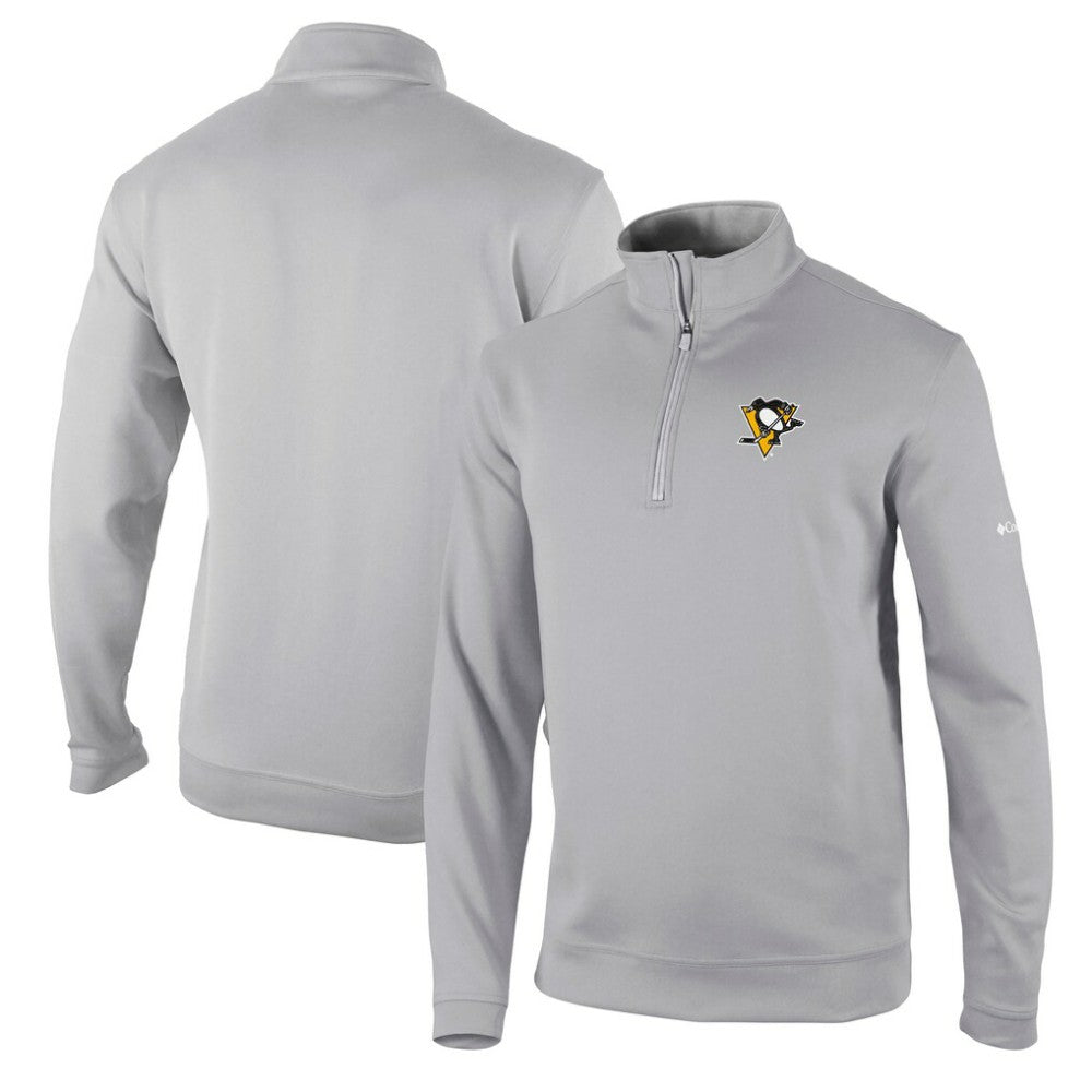 Pittsburgh Penguins Columbia Wickham Hills Omni-Wick Quarter-Zip Jacket - Gray - NHL 201165230