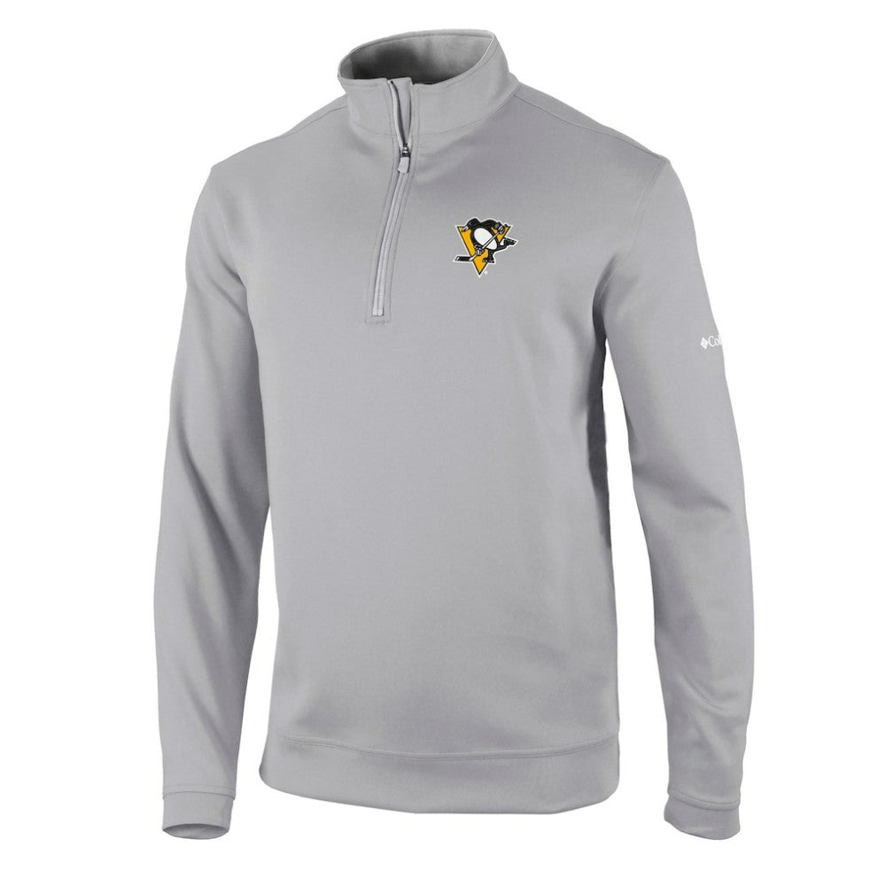 Pittsburgh Penguins Columbia Wickham Hills Omni-Wick Quarter-Zip Jacket - Gray - NHL 201165230