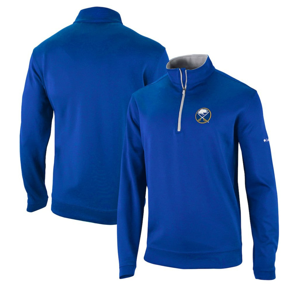 Buffalo Sabres Columbia Wickham Hills Omni-Wick Quarter-Zip Jacket - Royal - NHL 201165238