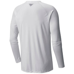 Seattle Kraken Columbia Terminal Tackle Omni-Shade Raglan Long Sleeve T-Shirt - White - NHL 201165253