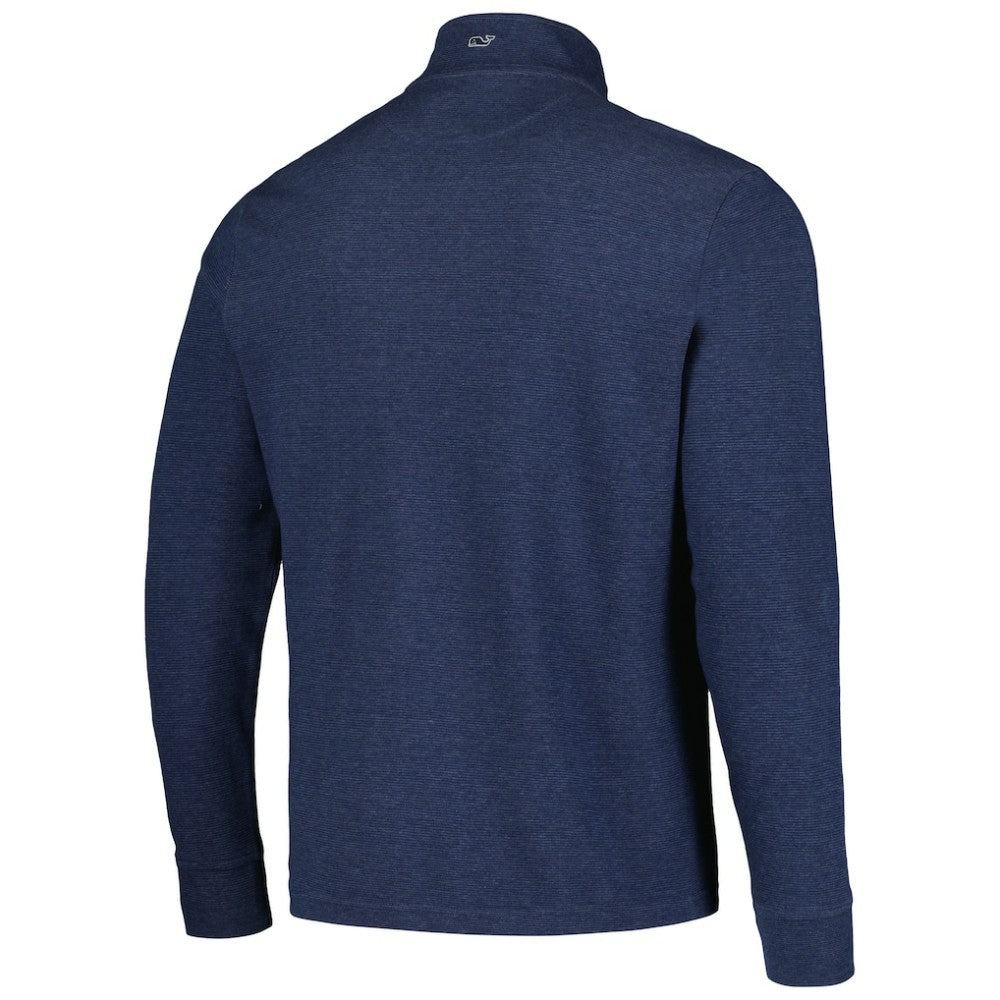 Boston Red Sox Vineyard Vines Saltwater Quarter-Zip Jacket - Navy - MLB Lifestyle