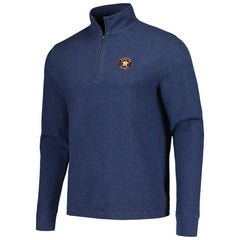 Houston Astros Vineyard Vines Saltwater Quarter-Zip Jacket - Navy - MLB Discount