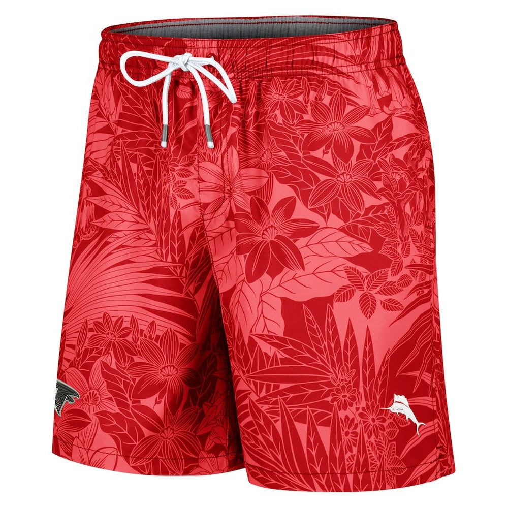 Atlanta Falcons Santiago Palms Board Shorts Red