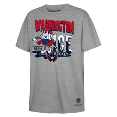 Washington Capitals Mitchell & Ness Youth Ice Hockey T-Shirt - Gray - NHL 201166589