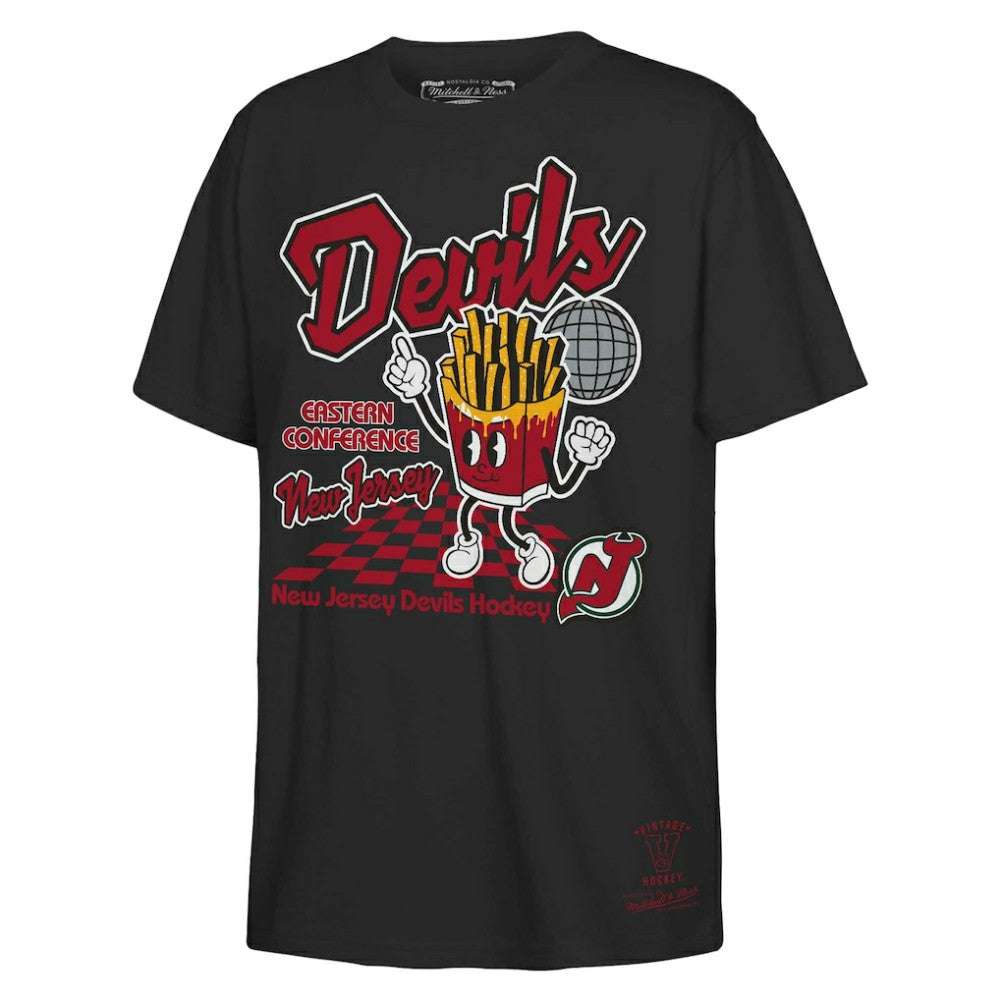 New Jersey Devils Mitchell & Ness Youth Concession Stand T-Shirt - Black - NHL 201166612