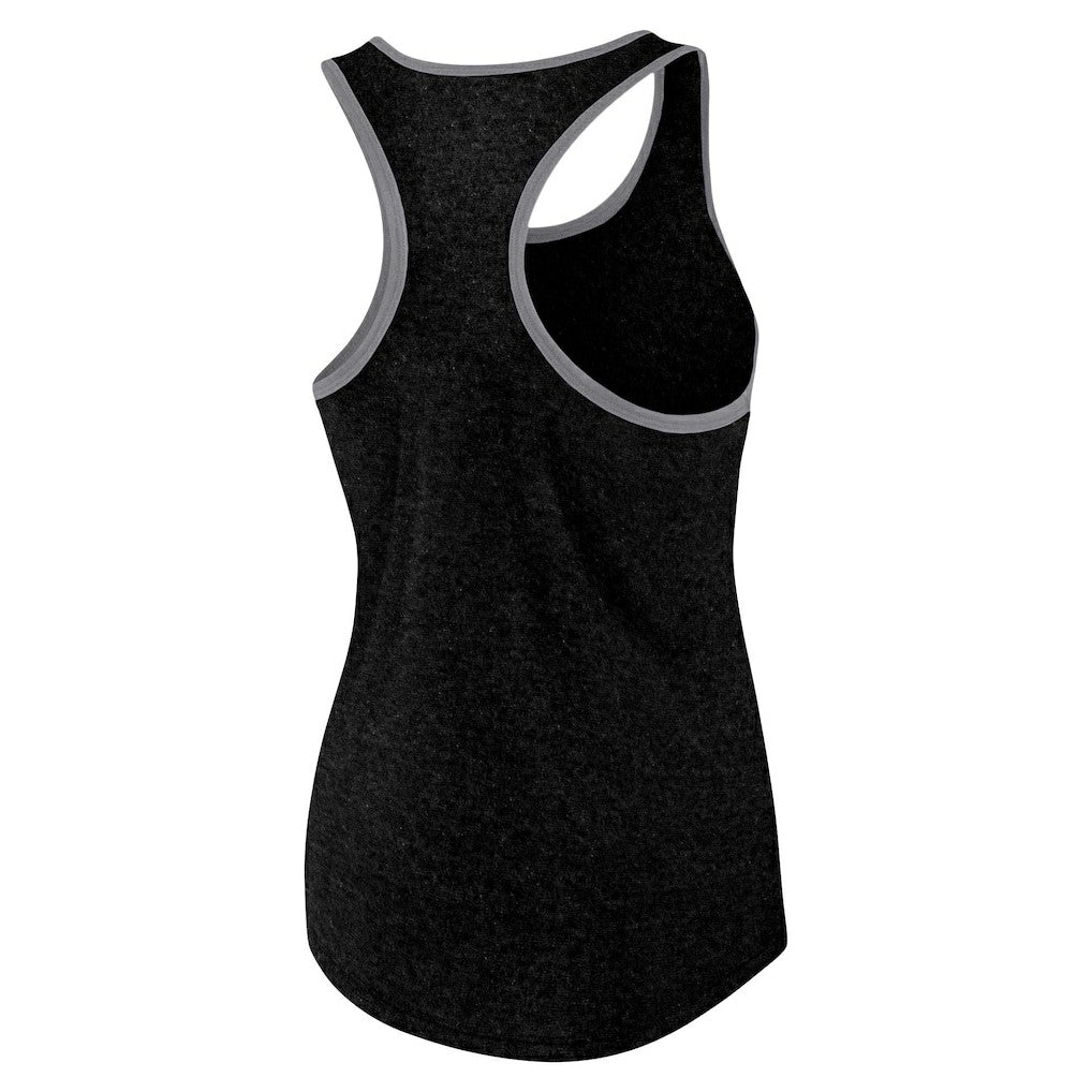 Fanatics Jacksonville Jaguars Women's Plus Size Fuel Tank Top Heather Black