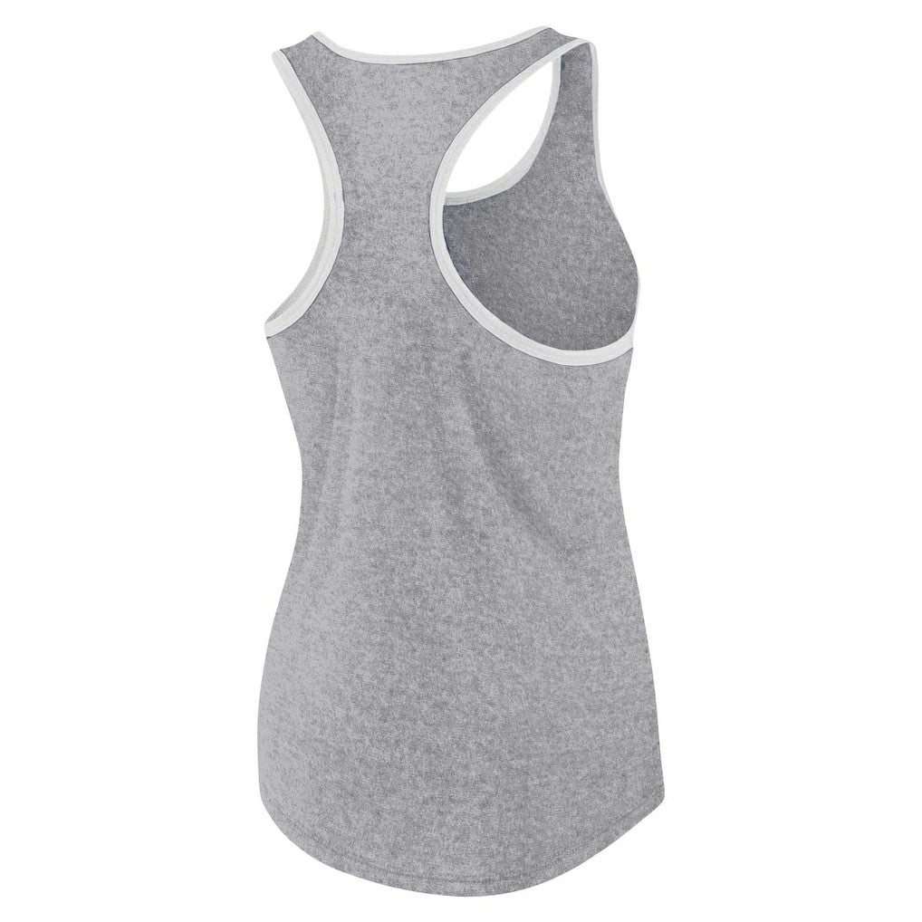 Fanatics Miami Dolphins Women's Plus Size Fuel Tank Top Heather Gray