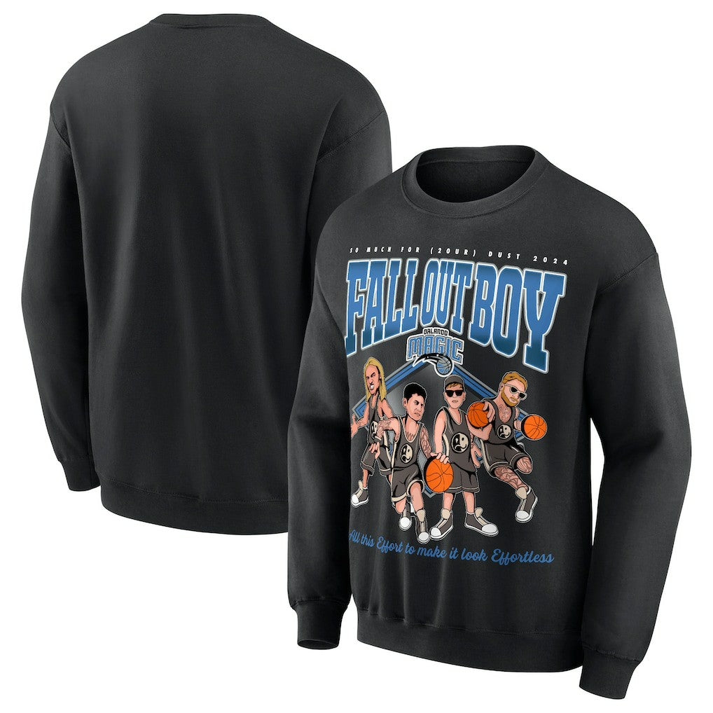 Fall Out Boy x Orlando Magic Unisex So Much For (2our) Dust Pullover Sweatshirt Black