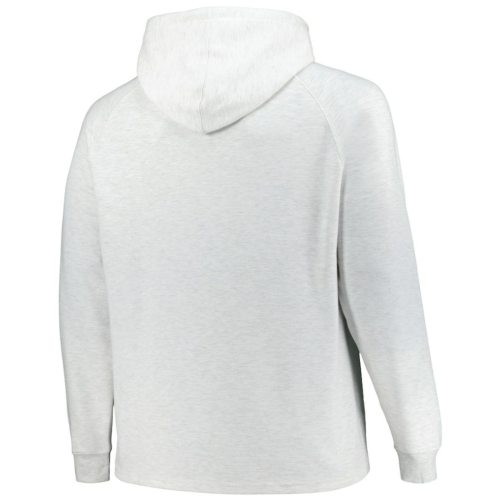 Golden State Warriors Big & Tall Raglan Tri-Blend Pullover Hoodie for sale Ash | Fanatics