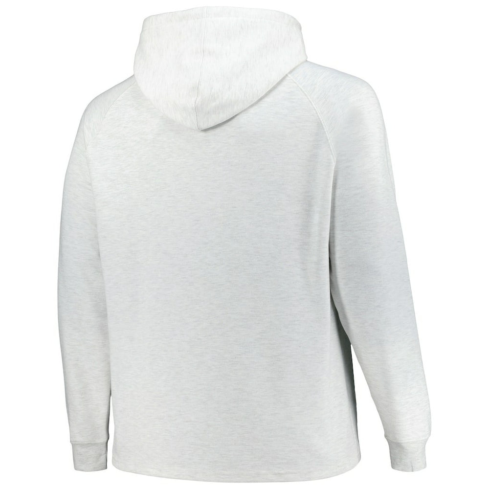 Golden State Warriors Big & Tall Raglan Tri-Blend Pullover Hoodie for sale Ash | Fanatics