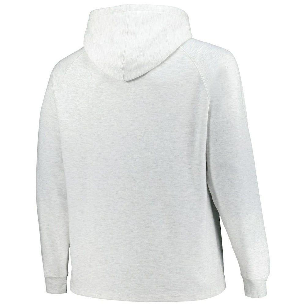 Philadelphia 76ers Big & Tall Raglan Tri-Blend Pullover Hoodie Ash | Fanatics outlet