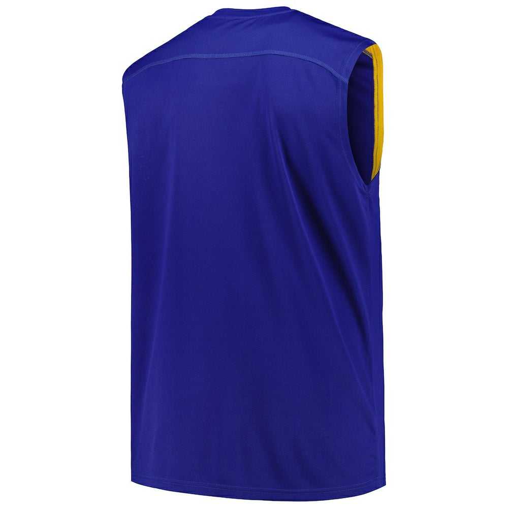 Golden State Warriors Big & Tall Birdseye Muscle Tank Top for sale Royal | Fanatics US