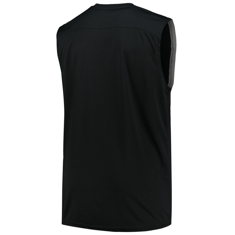 San Antonio Spurs Big & Tall Birdseye Muscle Tank Top Black | Fanatics