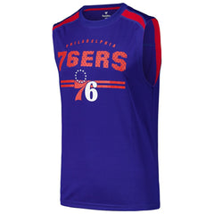 Philadelphia 76ers Birdseye Muscle Tank Top Royal | Fanatics online