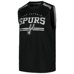 San Antonio Spurs Birdseye Muscle Tank Top Black | Fanatics for sale