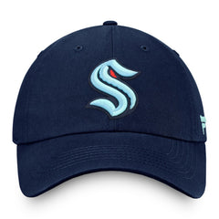 Seattle Kraken Fanatics Core Primary Logo Adjustable Hat - Deep Sea Blue - NHL 201167329