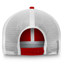 New Jersey Devils Fanatics Core Primary Logo Trucker Adjustable Hat - Red/White - NHL 201167341
