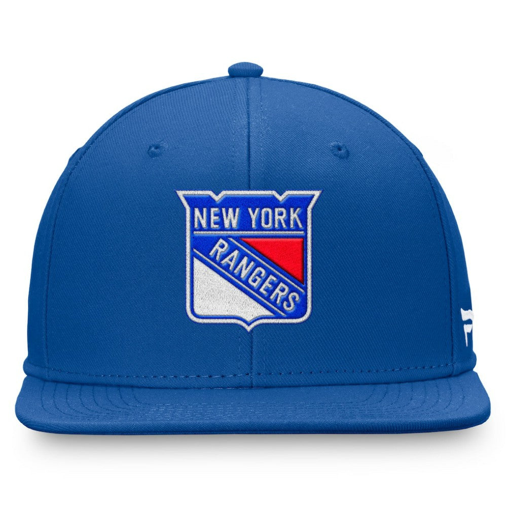 New York Rangers Fanatics Core Primary Logo Fitted Hat - Royal - NHL 201167382