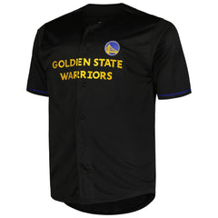 Golden State Warriors Profile Big & Tall Pop Jersey Black