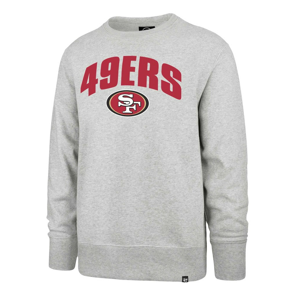 47 brand San Francisco 49ers '47 Headline Pullover Sweatshirt Gray