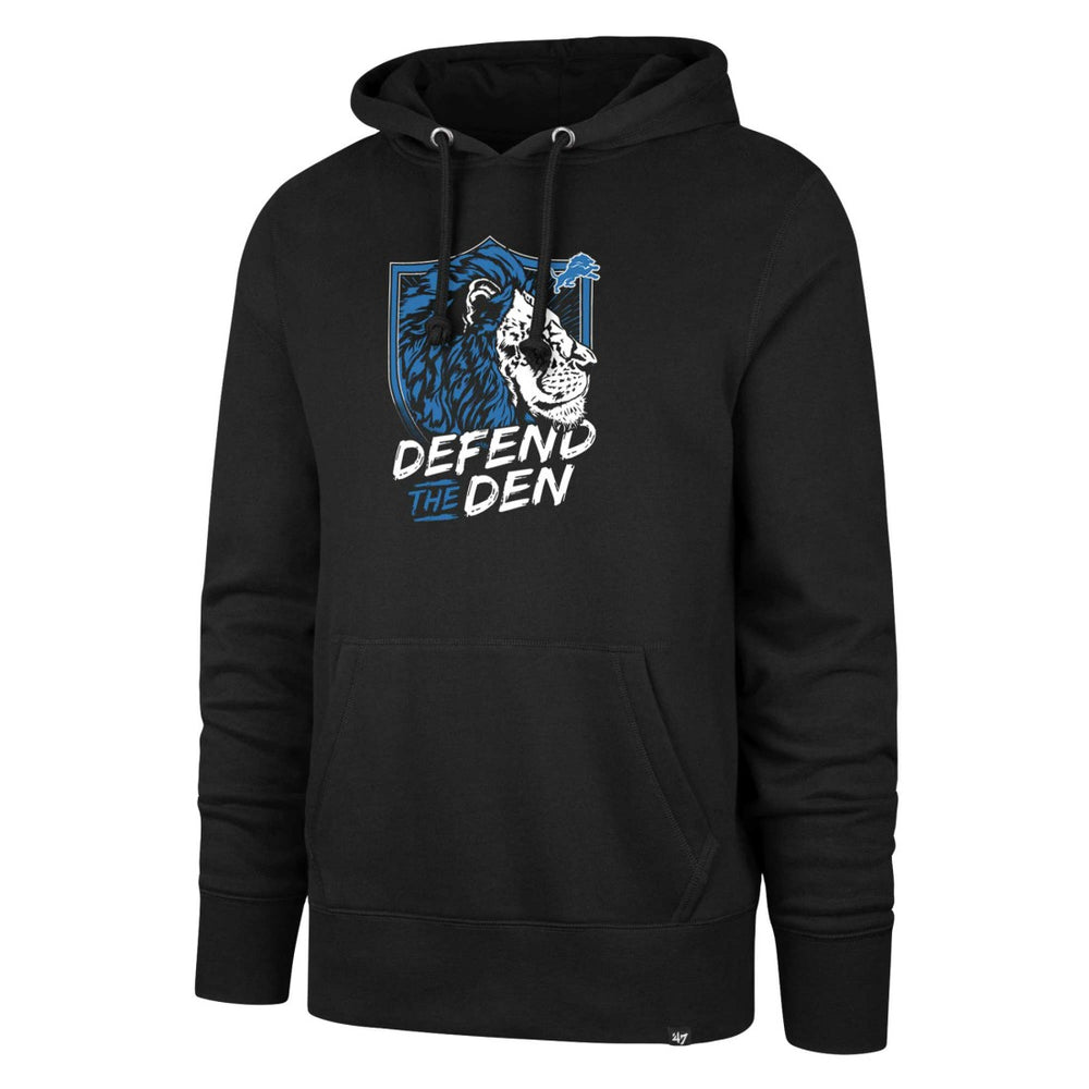 47 brand Detroit Lions '47 Men's Regional Headline Hoodie Black