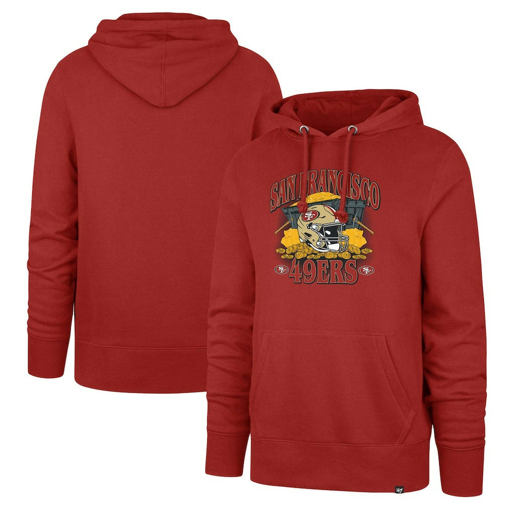 47 brand San Francisco 49ers '47 Men's Regional Headline Hoodie Scarlet