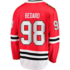 Connor Bedard Chicago Blackhawks Fanatics Home Breakaway Player Jersey - Red - NHL 201169602