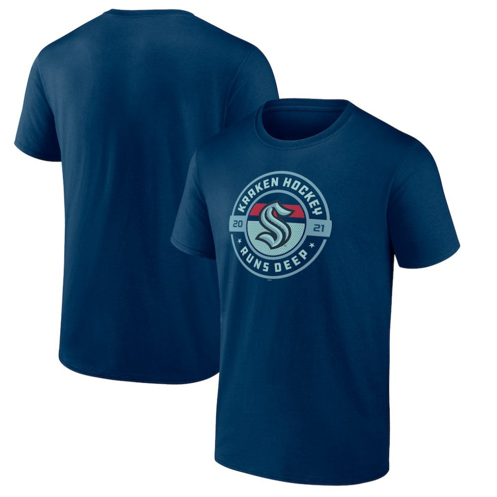 Seattle Kraken Fanatics Local T-Shirt - Deep Sea Blue - NHL 201170270