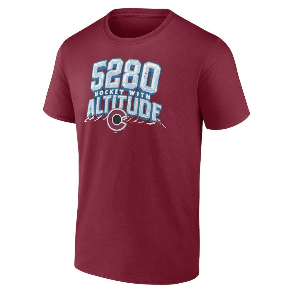 Colorado Avalanche Fanatics Local T-Shirt - Burgundy - NHL 201170279