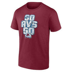 Colorado Avalanche Fanatics Local T-Shirt - Burgundy - NHL 201170298