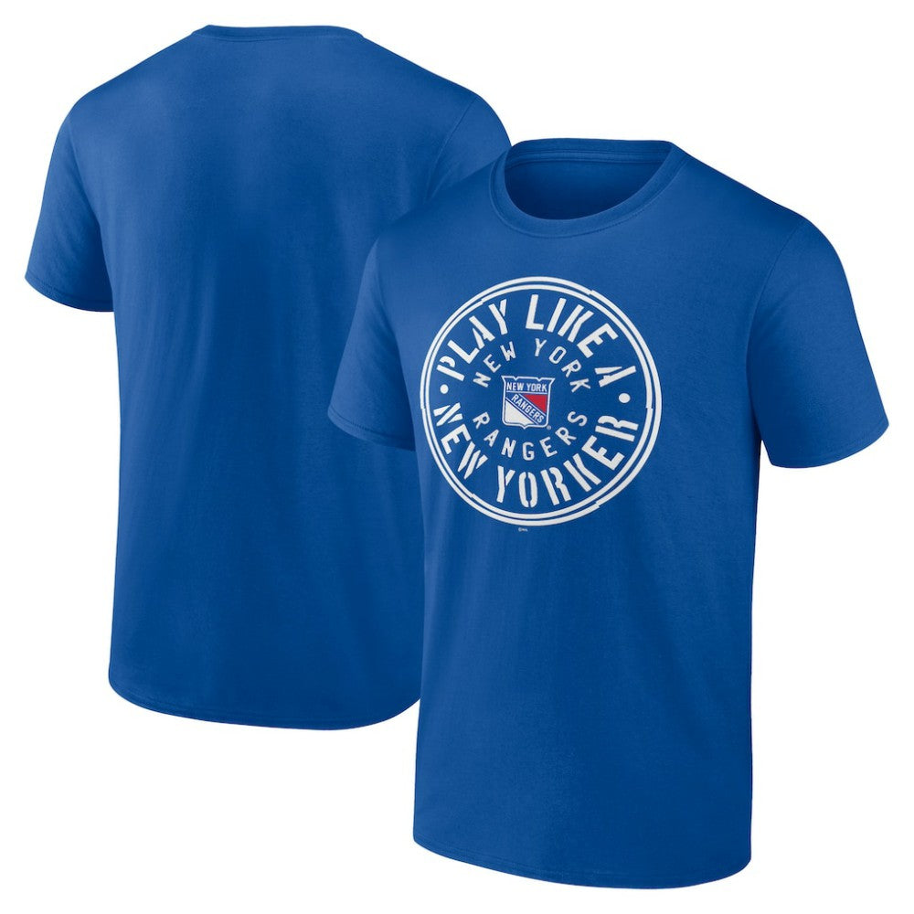 New York Rangers Fanatics Local T-Shirt - Blue - NHL 201170304