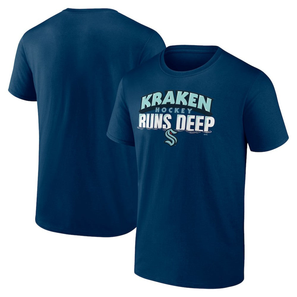 Seattle Kraken Fanatics Local T-Shirt - Deep Sea Blue - NHL 201170312