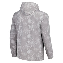 New York Jets Palm Frenzy Hoodie Long Sleeve T-Shirt Gray