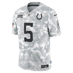 Nike Anthony Richardson Indianapolis Colts 2024 Salute to Service Limited Jersey Arctic Camo