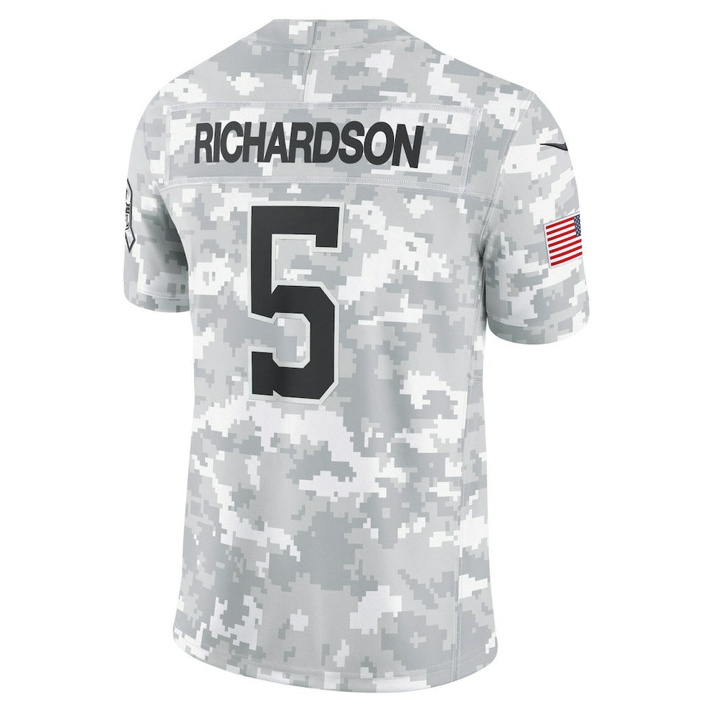 Nike Anthony Richardson Indianapolis Colts 2024 Salute to Service Limited Jersey Arctic Camo