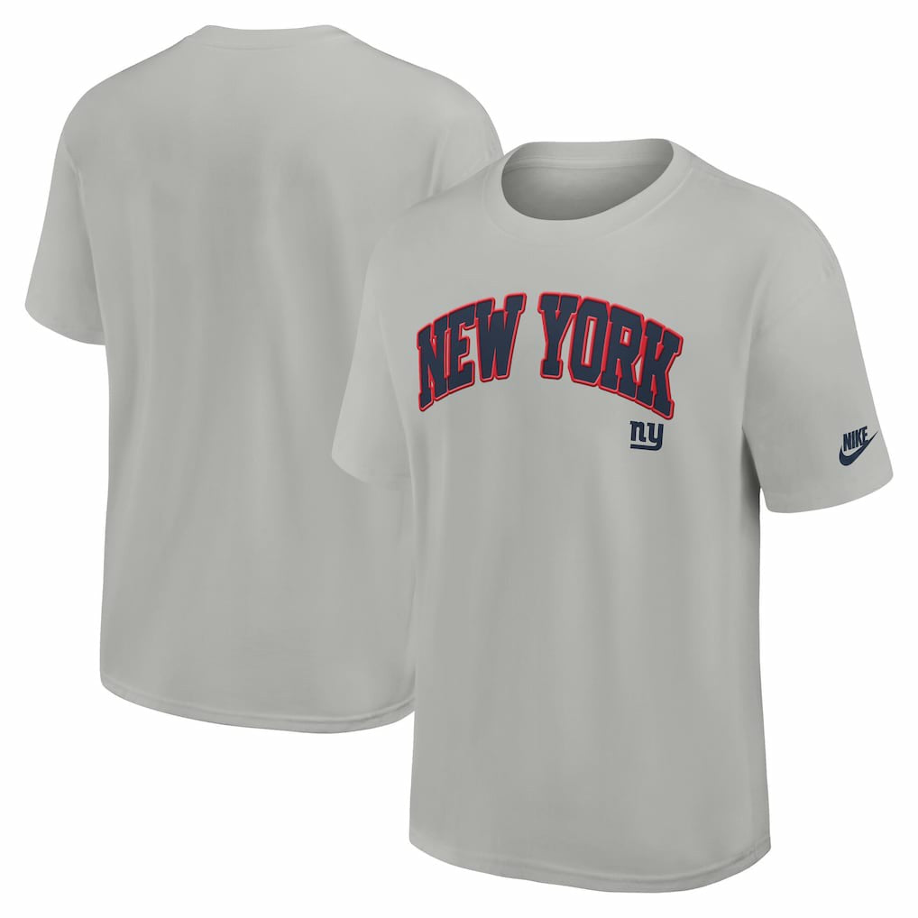 Nike New York Giants Rewind Statement Max90 T-Shirt Gray