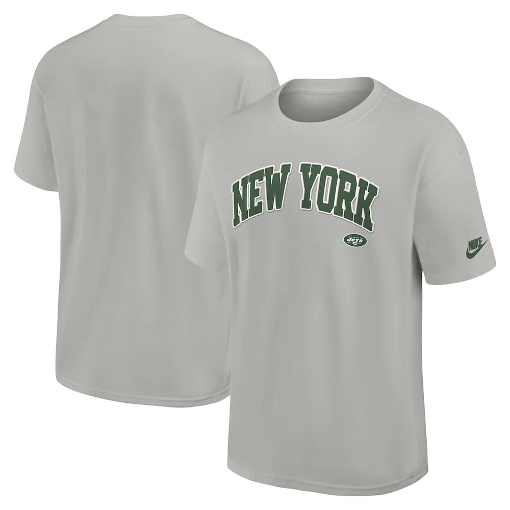 Nike New York Jets Rewind Statement Max90 T-Shirt Gray