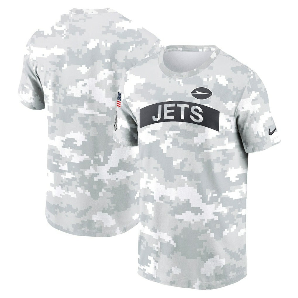 Nike New York Jets 2024 Salute To Service Performance T-Shirt Arctic Camo