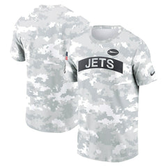 Nike New York Jets 2024 Salute To Service Performance T-Shirt Arctic Camo