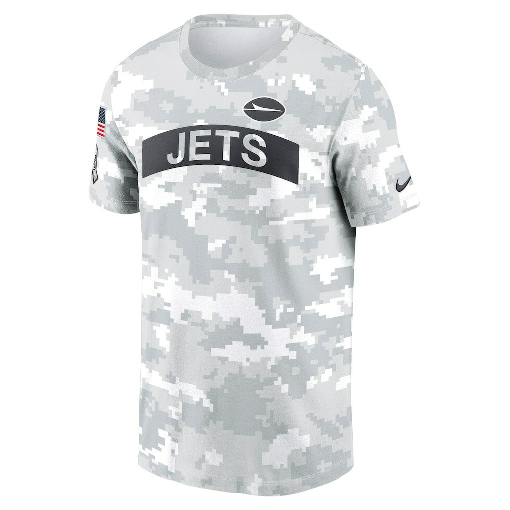 Nike New York Jets 2024 Salute To Service Performance T-Shirt Arctic Camo