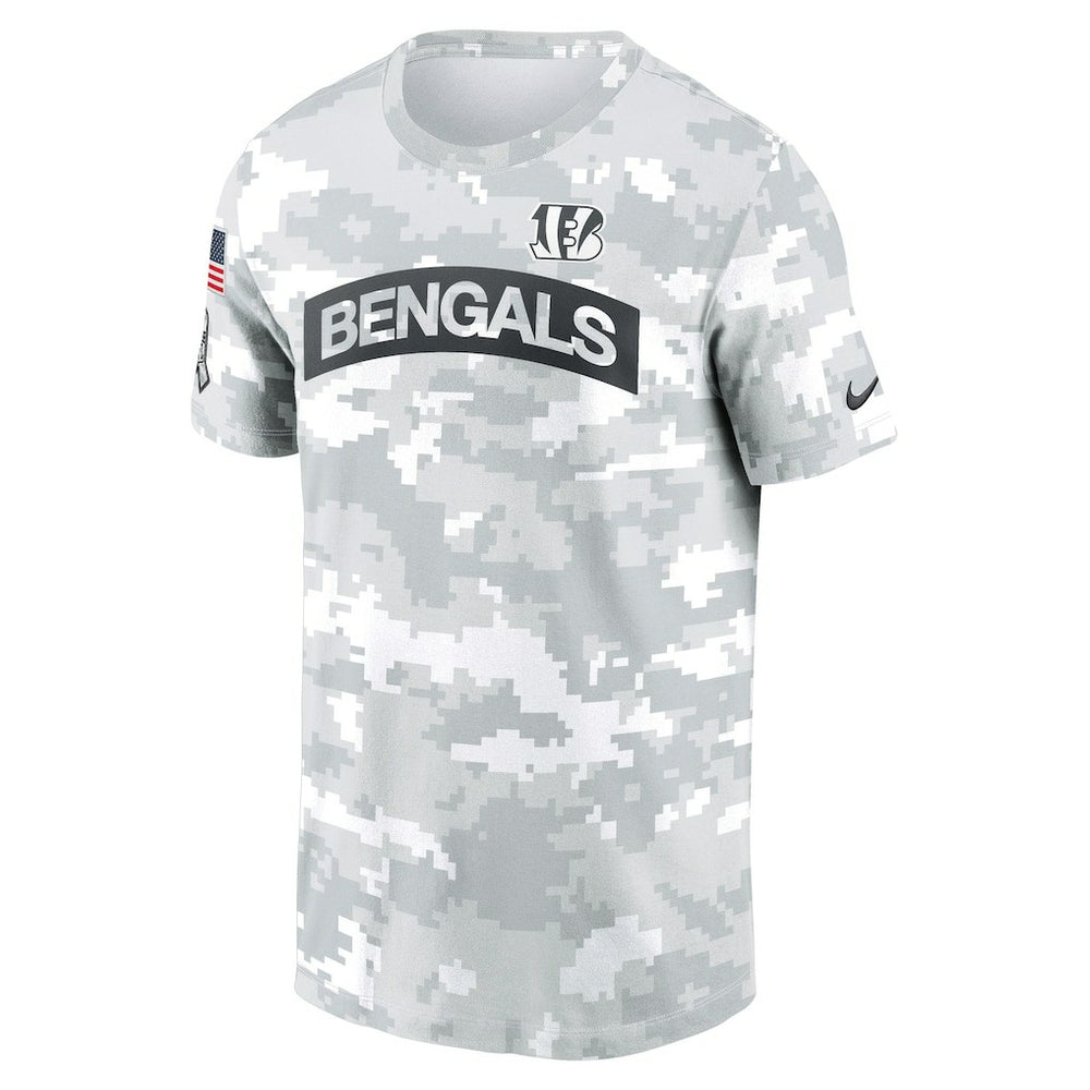 Nike Cincinnati Bengals 2024 Salute To Service Big & Tall Performance T-Shirt White