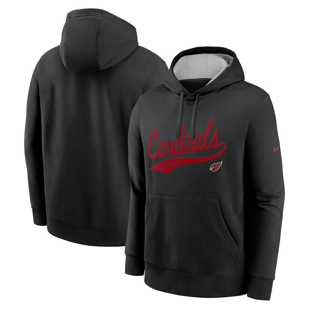 Nike Arizona Cardinals Rewind Club Logo Pullover Hoodie Black