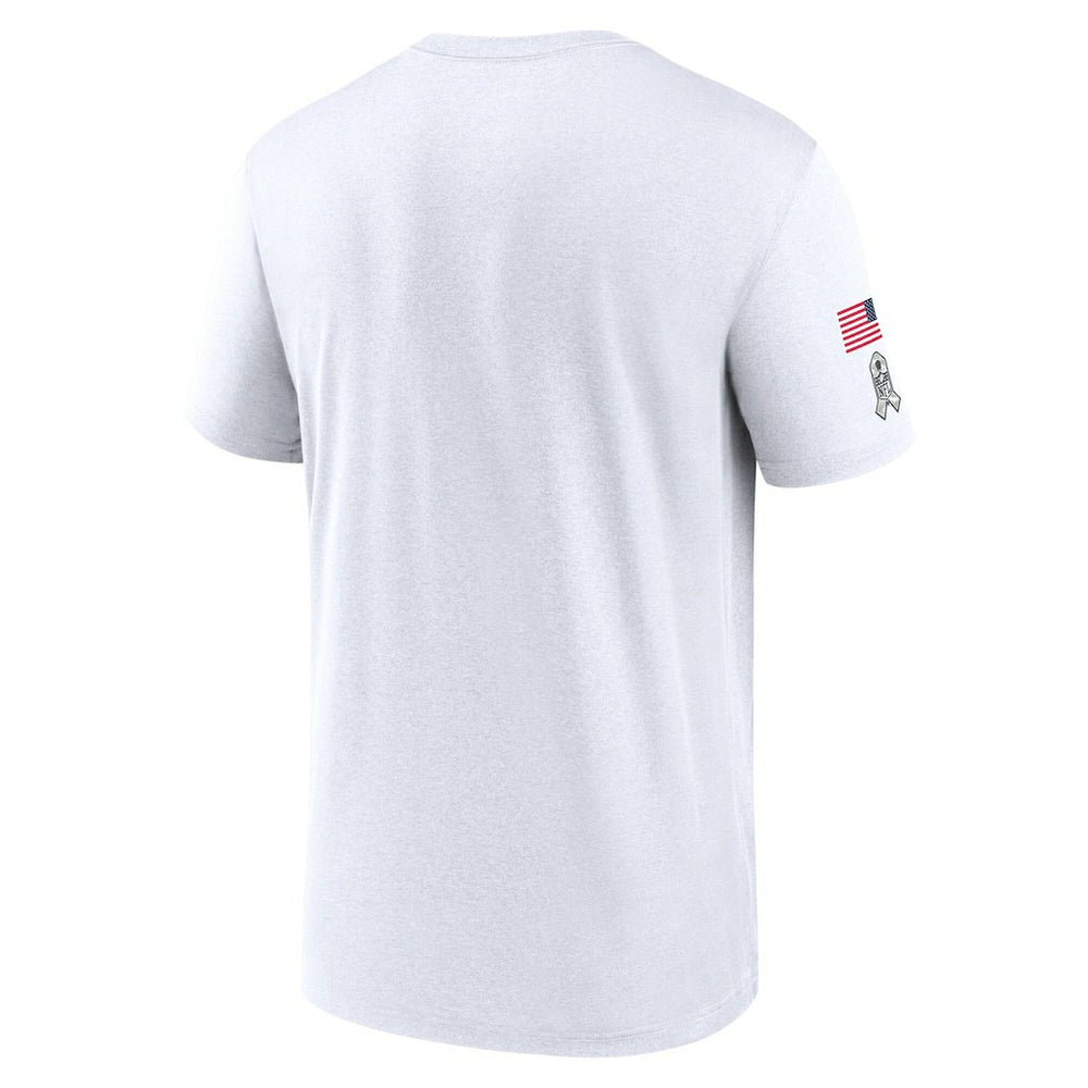 Nike Cleveland Browns 2024 Salute To Service Legend Performance T-Shirt White