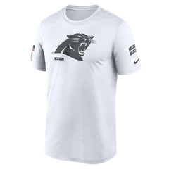 Nike Carolina Panthers 2024 Salute To Service Legend Performance T-Shirt White