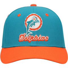 Mitchell & Ness Miami Dolphins Youth All In 2.0 Adjustable Hat Aqua