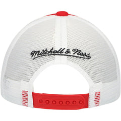 Mitchell & Ness San Francisco 49ers Youth Stripe Trucker Adjustable Hat Scarlet