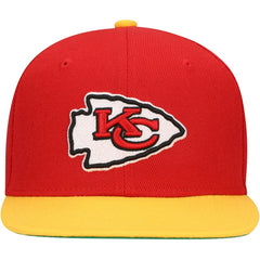 Mitchell & Ness Kansas City Chiefs Youth Team Two-Tone Snapback Hat Red